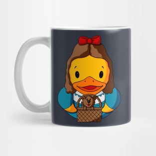 Dorothy and Toto Rubber Duck Mug